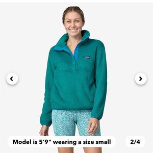 Patagonia Women’s Re-Tool Half-Snap Pullover, Green, Size Large